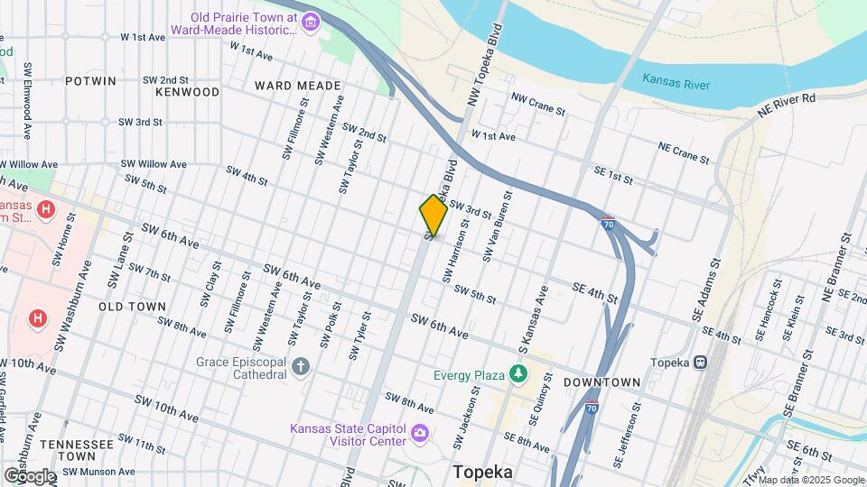 400 SW Topeka Blvd Mapa y Detalles de la Ubicación