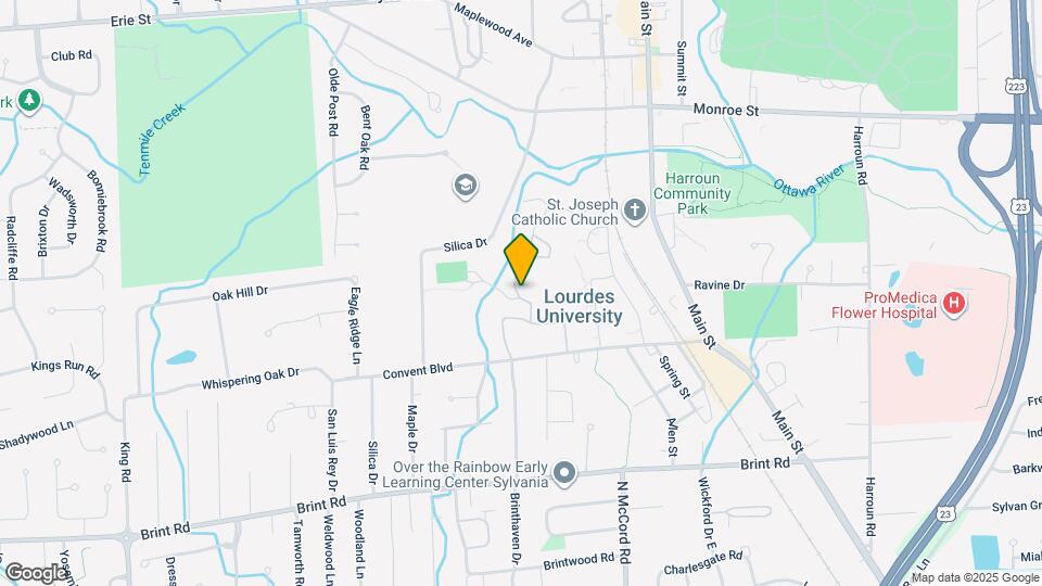 6912 Fredericksburg Dr S Map and Location Details