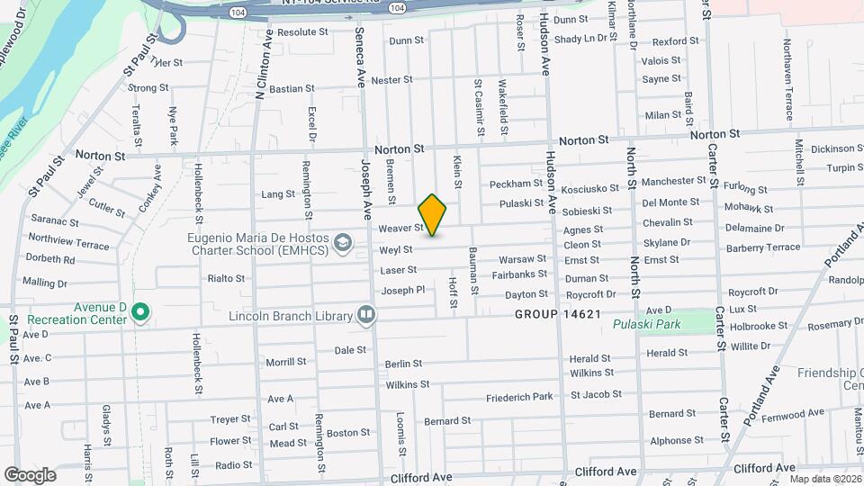 100-102-102 Weyl St Map and Location Details