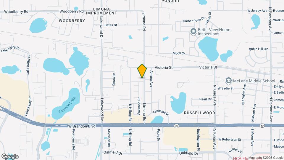 1402 Rowell St Map and Location Details