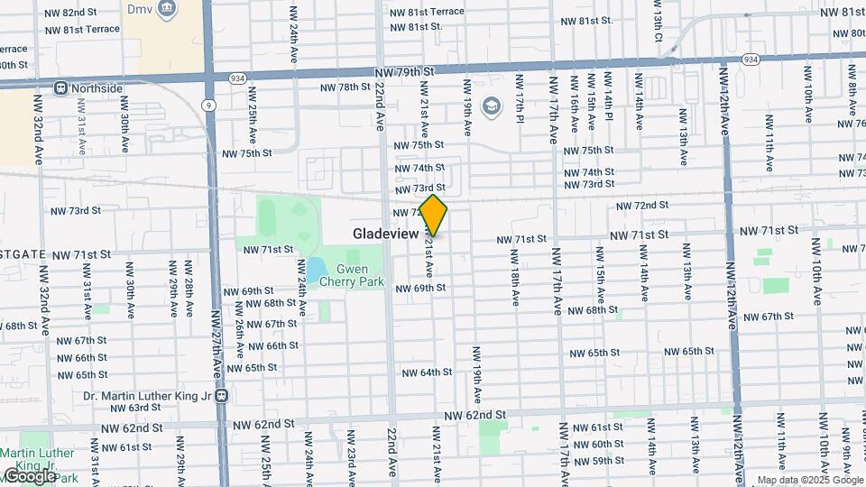 7051 NW 21st Ave Map and Location Details