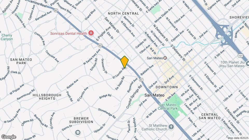 21 El Cerrito Ave Mapa y Detalles de la Ubicación