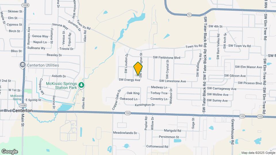 904 SW Caprington St Map and Location Details