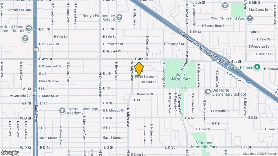 934 Plaza Serena Mapa y Detalles de la Ubicación