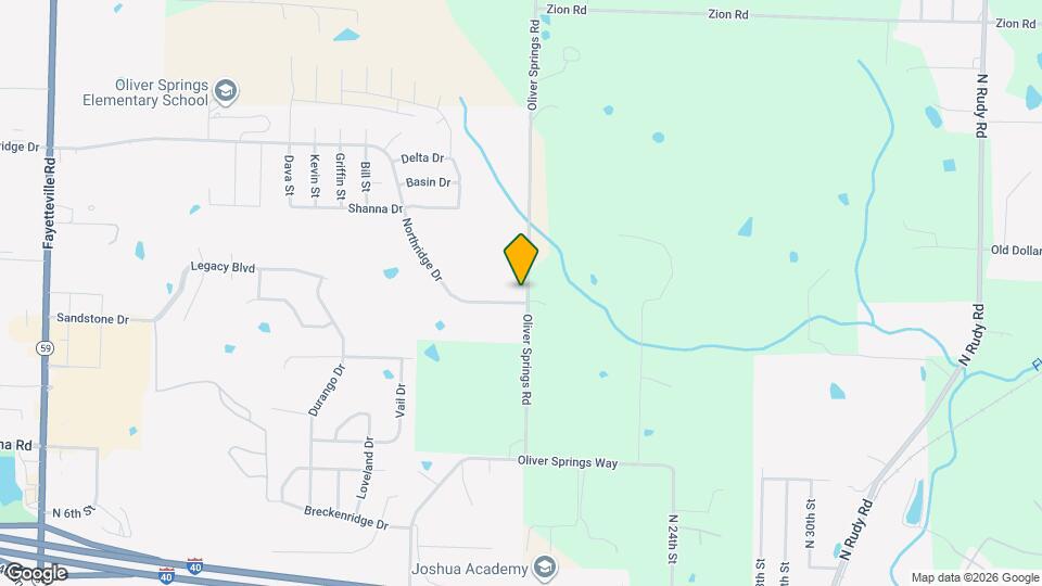 1541B Northridge Dr E Map and Location Details