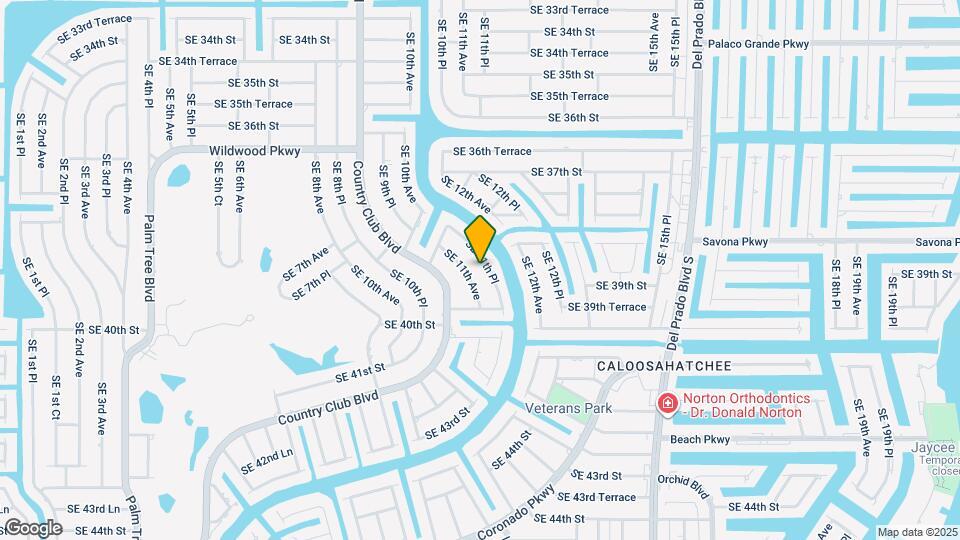 3906 SE 11th Pl Map and Location Details