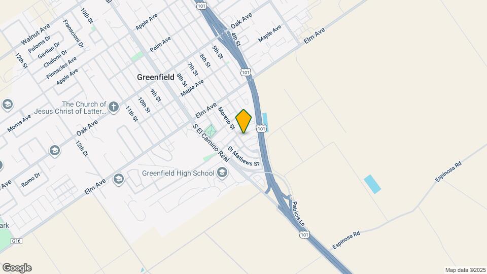 646 Vazquez Ave Map and Location Details