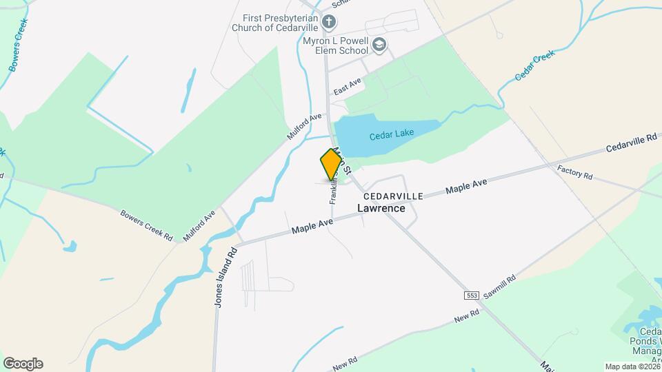 22 Franklin St Map and Location Details