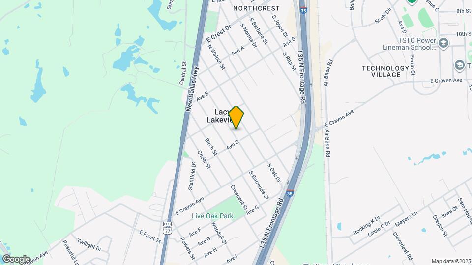 207 N Bermuda St Mapa y Detalles de la Ubicación