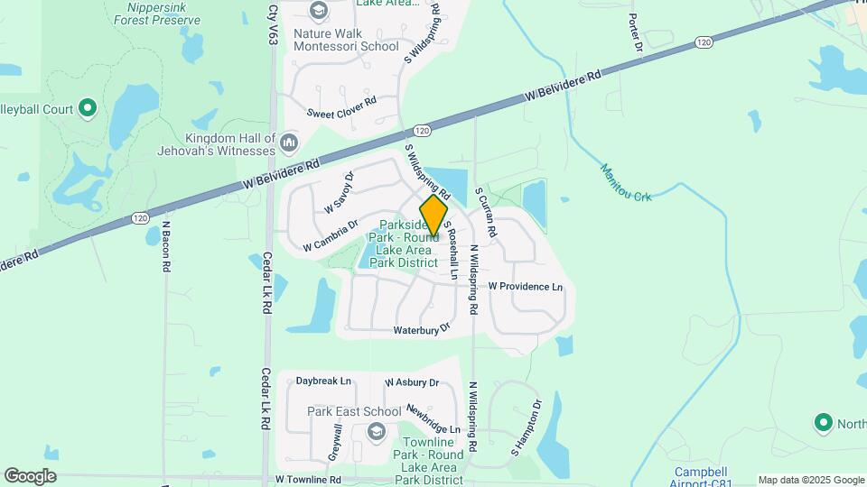 652 S Rosehall Ln Map and Location Details
