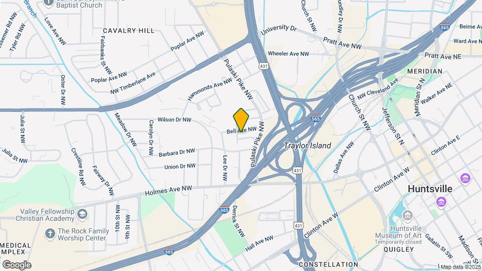 2225 Bell Ave NW Map and Location Details