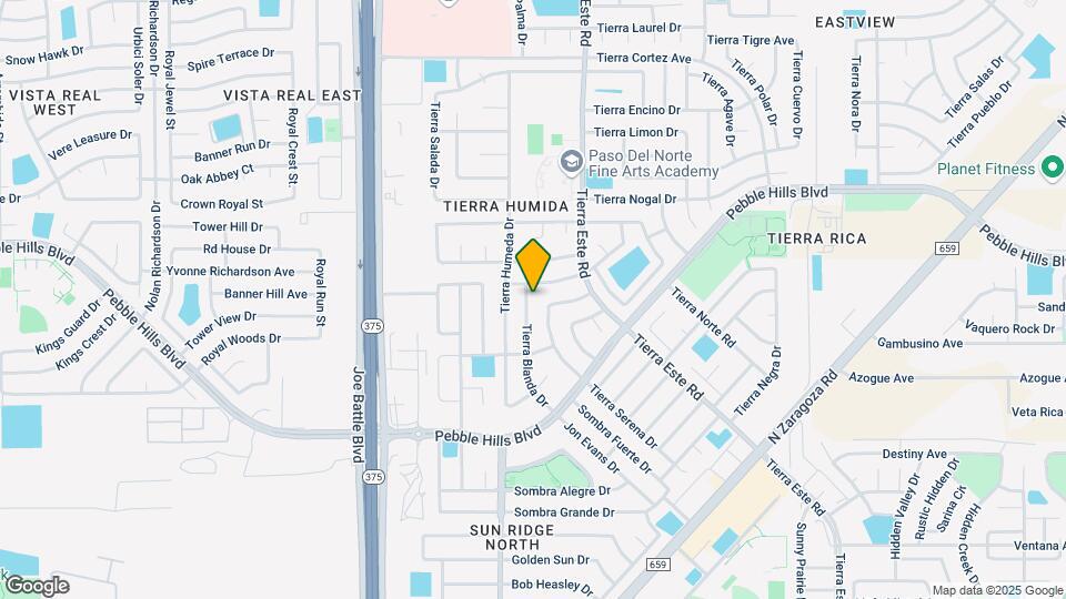 2352 Tierra Blanda Dr Mapa y Detalles de la Ubicación