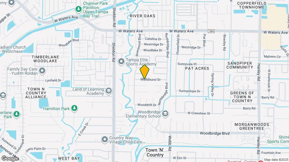 8508 Woodhurst Dr Map and Location Details