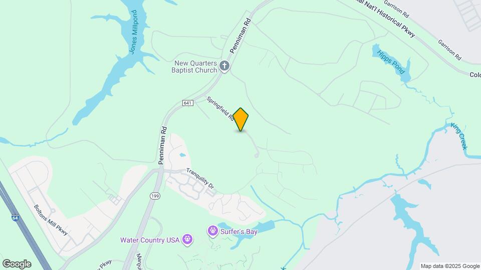 1150 Springfield Rd Map and Location Details