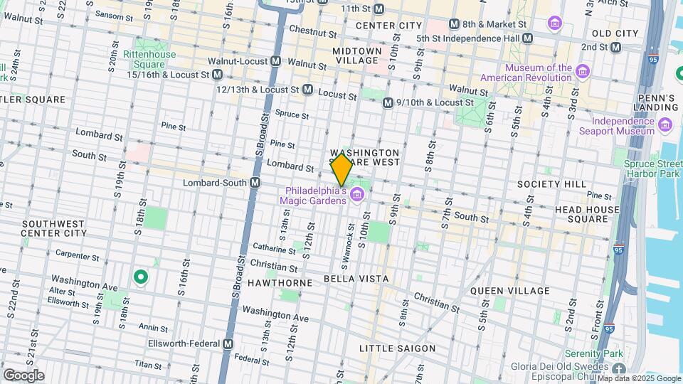 1107 South St-Unit -#A Map and Location Details
