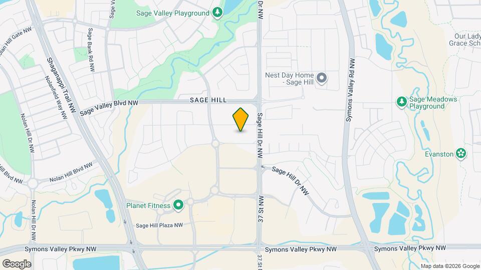 3649 Sage Hill Dr NW Map and Location Details