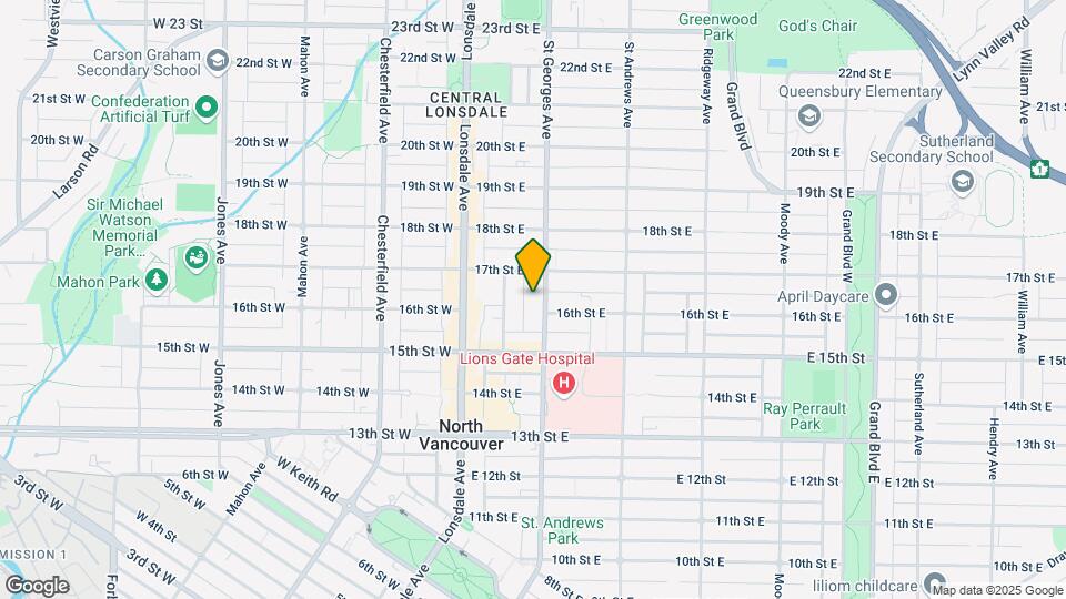 1621 Saint Georges Ave Map and Location Details