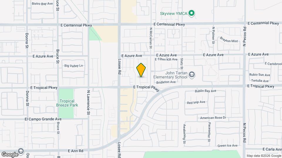 2625 Dahlia Fls Ave Map and Location Details