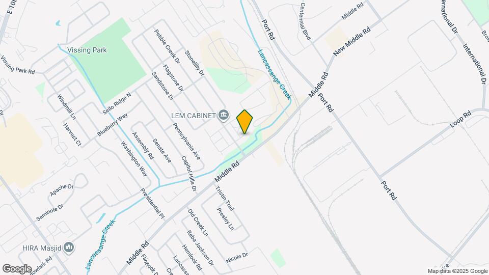 1104 Lighthouse Dr Map and Location Details