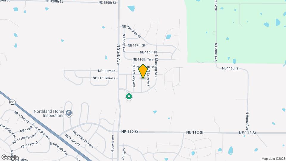 11433 N Tennessee Ave Mapa y Detalles de la Ubicación