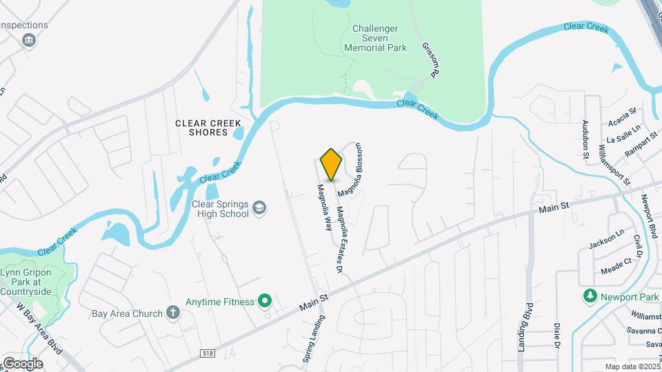 405 Magnolia Estates Dr Map and Location Details