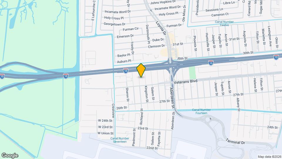 2816 Richland St Mapa y Detalles de la Ubicación