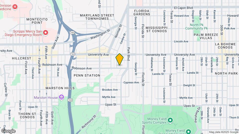 1718 Robinson Ave, Unit 1718 Mapa y Detalles de la Ubicación