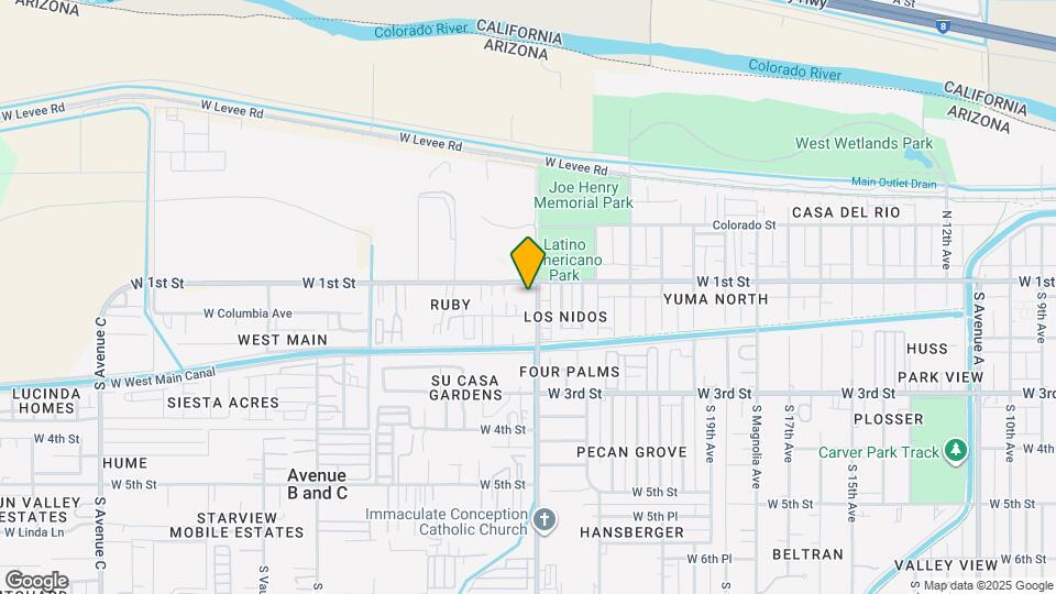 112 S Avenue B Mapa y Detalles de la Ubicación