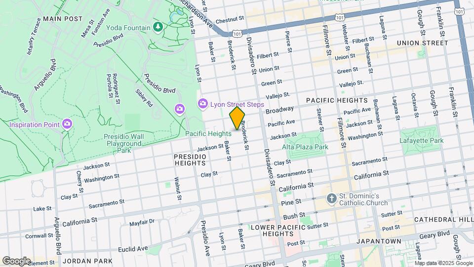 2935 Pacific Ave Map and Location Details