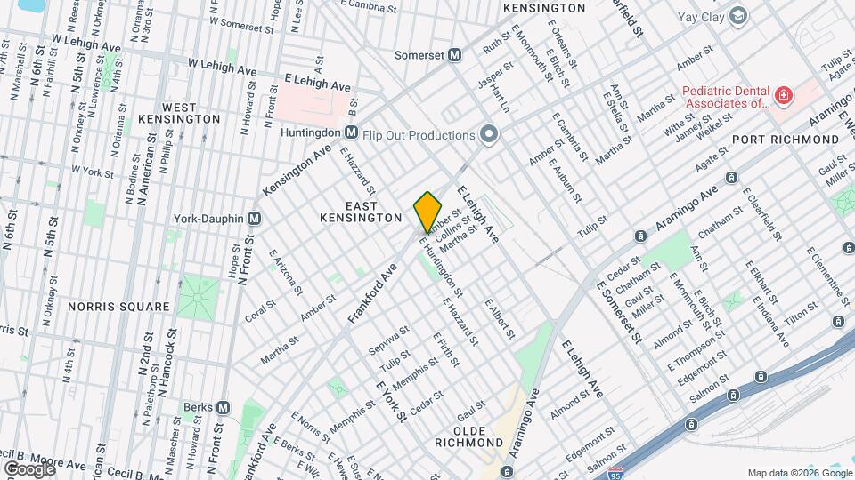 2105 E Huntingdon St Map and Location Details