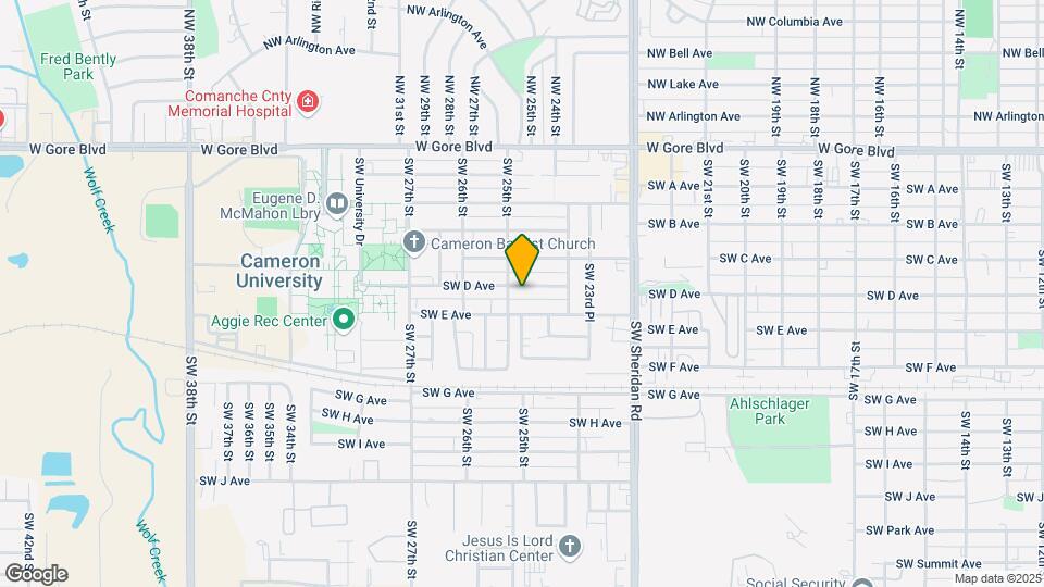 2422 SW A Ave-Unit -Unit A Map and Location Details