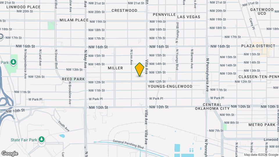 2521 NW 12th St Map and Location Details