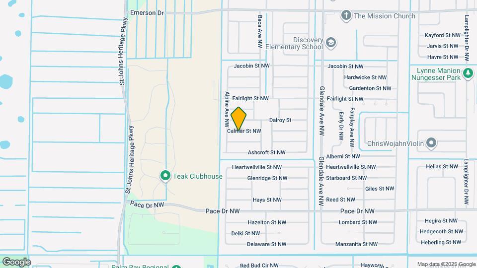 1870 Calmar St NW Map and Location Details