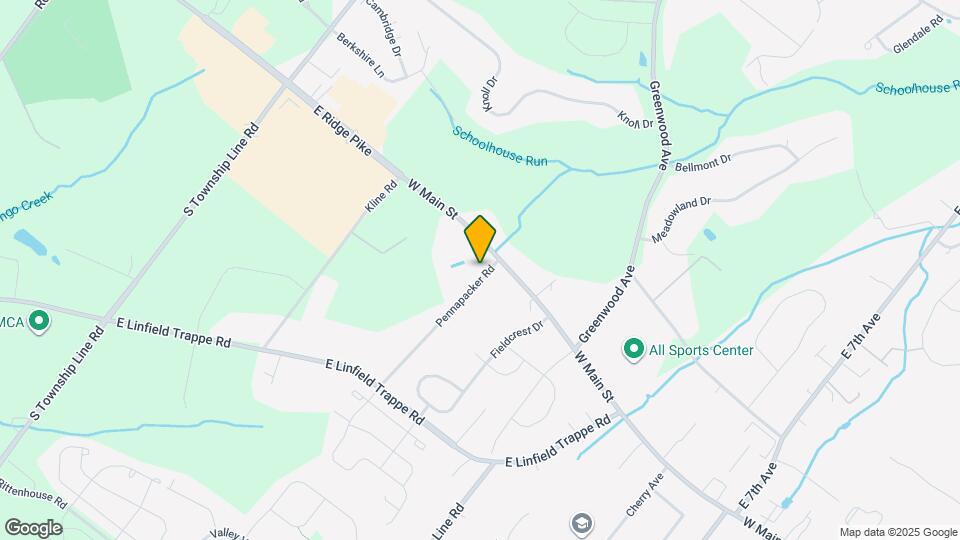 110 Pennapacker Rd Map and Location Details