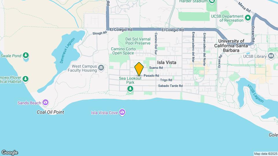 6768 Trigo Rd Map and Location Details