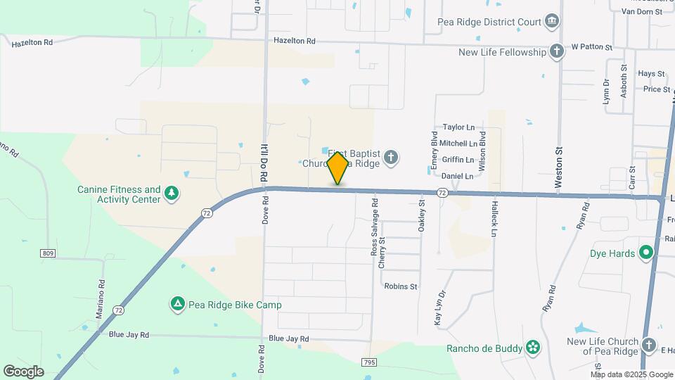 1721 Farmer St Map and Location Details