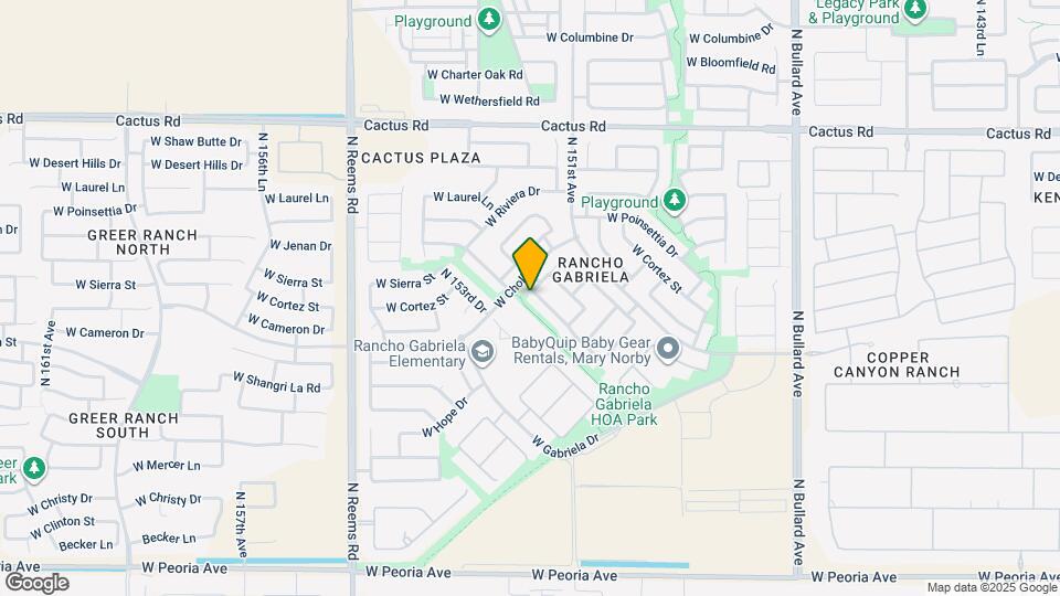 11652 N 151st Ln Map and Location Details