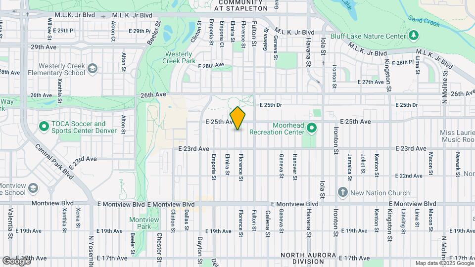 2345 Florence St Map and Location Details
