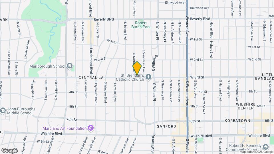 Hancock Villa Apartments Mapa y Detalles de la Ubicación