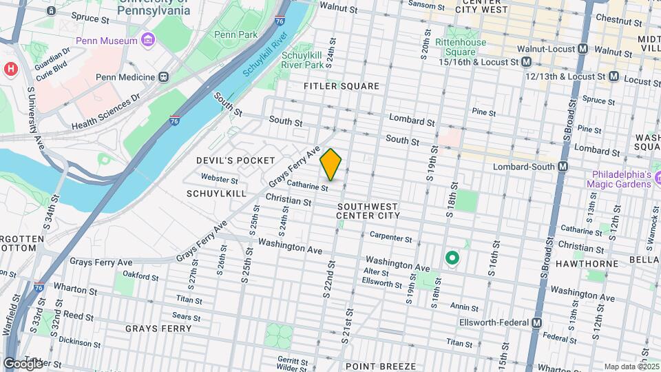 2227 Catharine St Map and Location Details