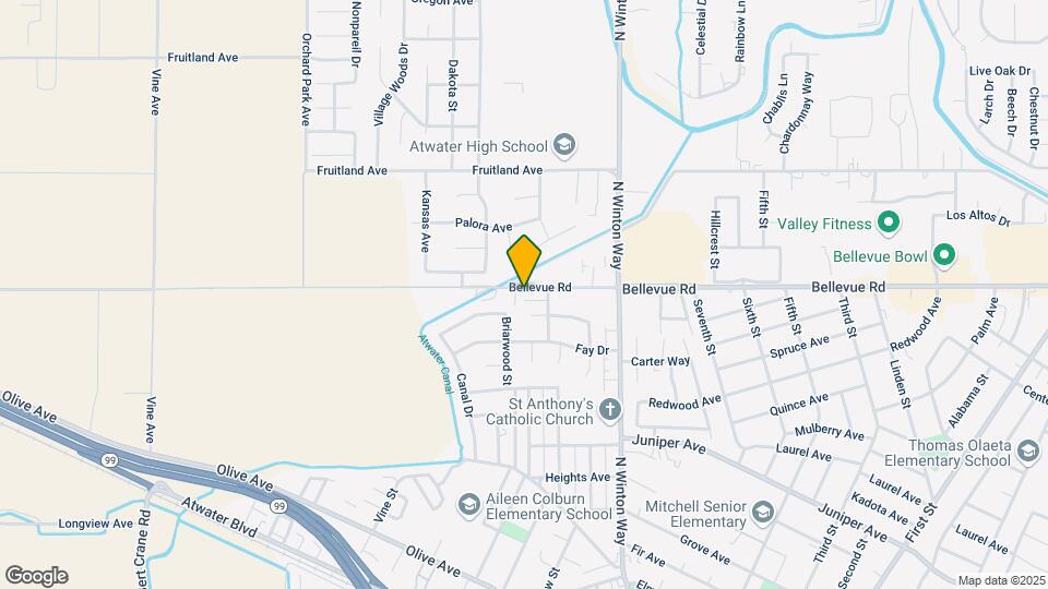 2170-2186 W Bellevue Rd Map and Location Details