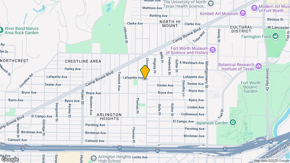 1904 Clover Ln Map and Location Details