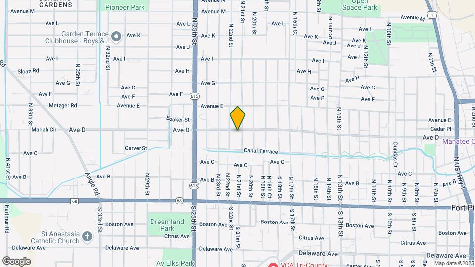 2015 Avenue D Map and Location Details
