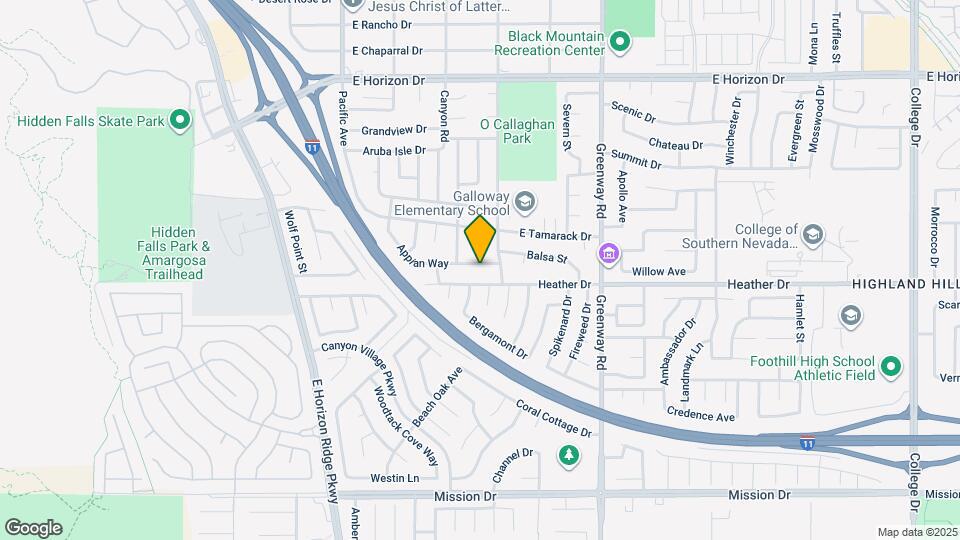214 Appian Way Map and Location Details