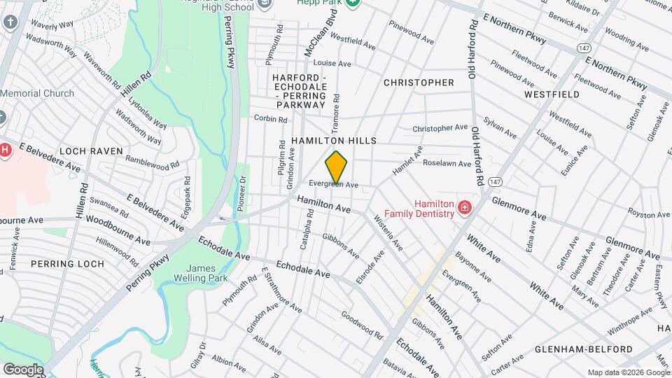 5505 Tramore Rd Map and Location Details