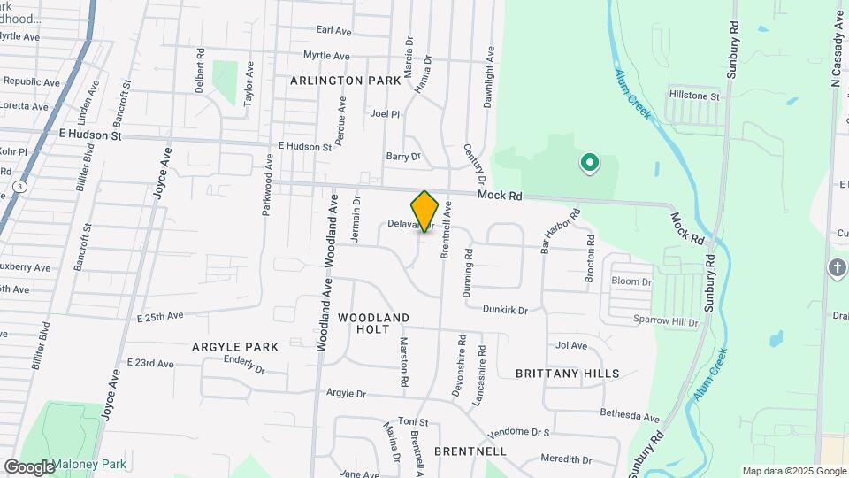 2012 Marston Rd Map and Location Details