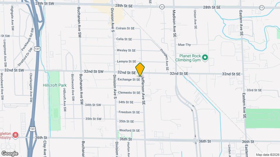 143 Exchange St SE Map and Location Details