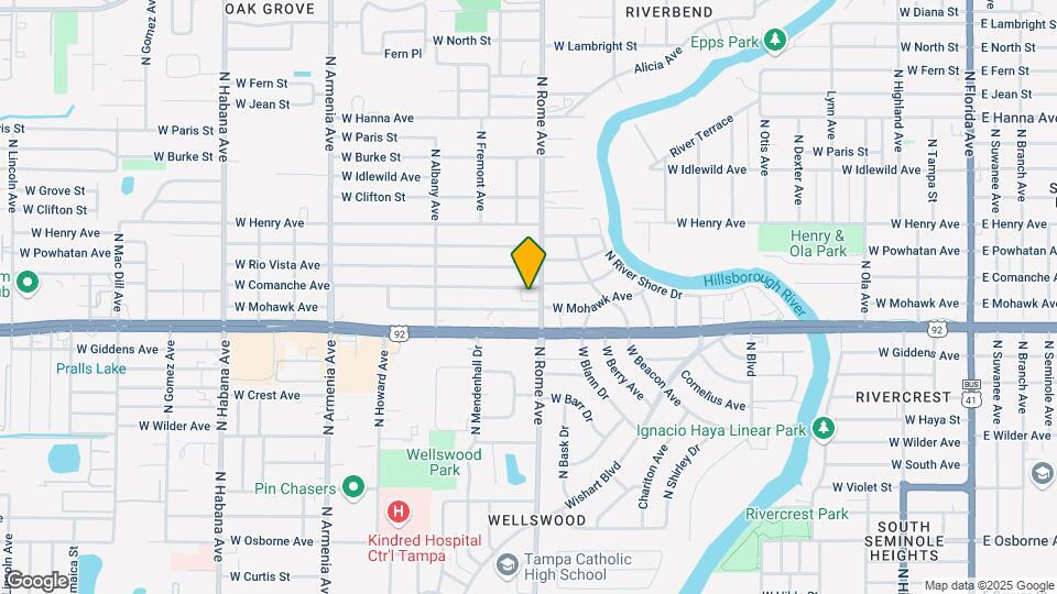 5500 N Rome Ave Map and Location Details