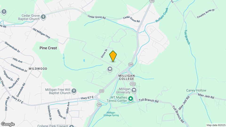 132 Old Milligan Hwy Map and Location Details