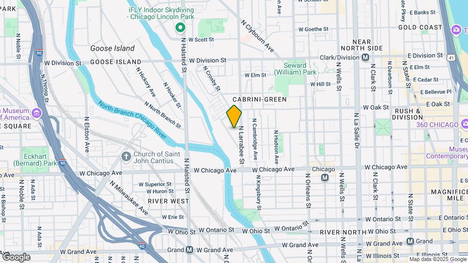 906 N Howe St Map and Location Details